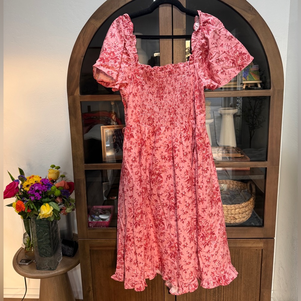 🩷💕NWT Gal Meets Glam - Marianna Floral Pink Dress💕🩷 - Picture 7 of 9